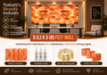 Backlit Himalayan Salt Wall Kit – 5 ft × 3 ft (15 sq ft)