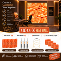Backlit Himalayan Salt Wall Kit – 4 ft × 4 ft (16 sq ft)