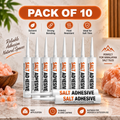 Saltite Clear Adhesive for Salt Bricks & Tiles – 10 Tubes