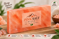 Himalayan Pink Salt Tiles – 8 × 4 × 1 in