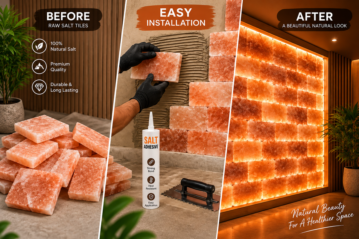 Saltite Clear Adhesive for Salt Bricks & Tiles – 2 Tubes
