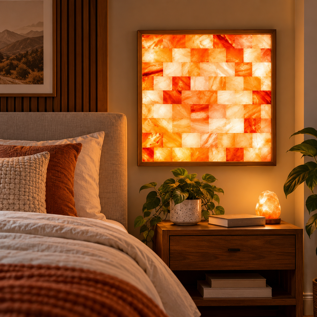 Backlit Himalayan Salt Wall Kit – 2 ft × 2 ft (4 sq ft)
