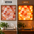 Backlit Himalayan Salt Wall Kit – 2 ft × 2 ft (4 sq ft)