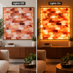 Backlit Himalayan Salt Wall Kit – 3 ft × 3 ft (9 sq ft)