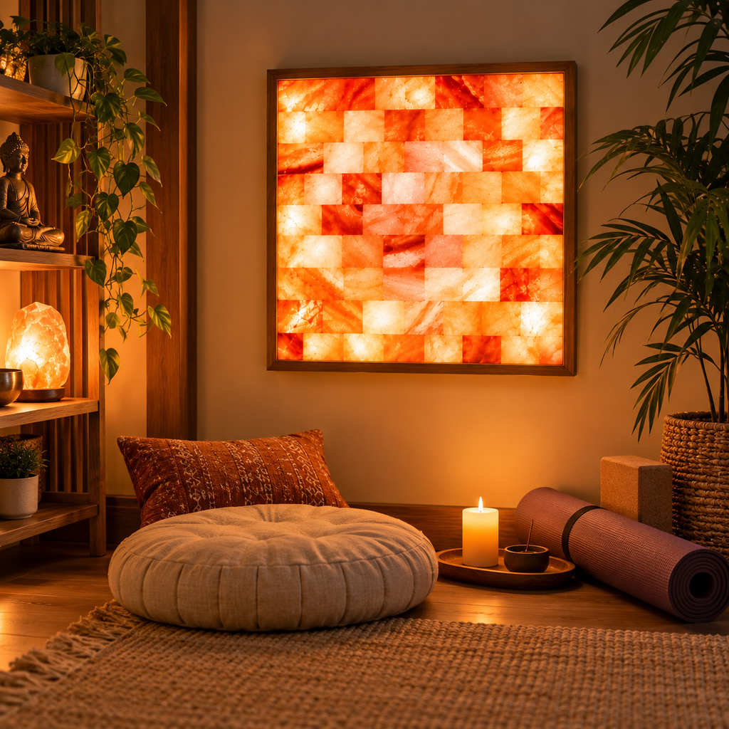 Backlit Himalayan Salt Wall Kit – 2 ft × 2 ft (4 sq ft)
